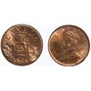 Image 1 : 1934 1¢ ICCS Gem Mint State-65 Red  A flashy example.