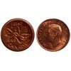Image 1 : 1948 1¢ "A to Large Denticle" ICCS Gem Mint State-65 Full Red.  A flashy example.