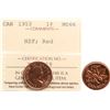 Image 1 : 1953 1¢ "NSF" ICCS Superb Gem Mint State-66 Full Red.  A similar example sold at the prominence XII 