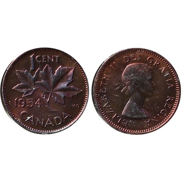 1954 1¢ "NSF" Nice proof-Like 63 or better.  Scarce variety.