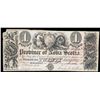 Image 1 : Province of Nova Scotia Treasury Note, dated 1 December 1838 £1 - (20 Shillings) NS-21 #6843 Plate "