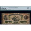 Image 2 : 1870 $1 DC-2b #554163 "Payable at Toronto - Small date" Legacy VG10 with usual border issues.