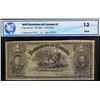 Image 1 : 1897 $1 DC-12 #070713 VG/F or better. A nice example with pinholes