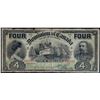 Image 1 : 1902 $5 DC-17b #242837, Legacy Very Fine-20 with small edge splits. "Boville "FOUR on top"