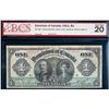 Image 1 : 1911 $1 DC-18c #576413K BCS Very Fine-20.