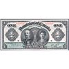 Image 1 : 1911 $1 DC-18d #012932P, PCGS Choice About Uncirculated-58PPQ.  A bright and attractive example.
