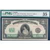 Image 1 : 1917 $1  DC-23d #G-128785A PMG Choice Very Fine-35