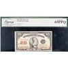Image 2 : 1923  25¢ "Shinplaster" DC-24d #611383 "Letter E - Campbell" Legacy Gem Uncirculated-65PPQ.  This is