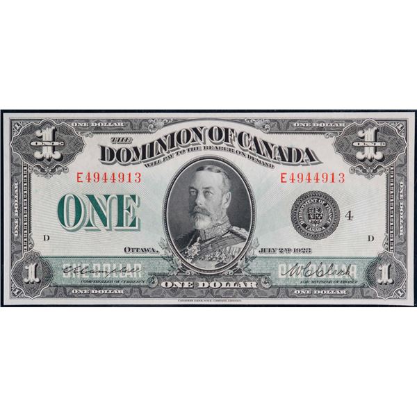 1923 $1 DC-25o #E4944913, Legacy Superb Gem Uncirculated-67PPQ.  This is a pristine issue with great