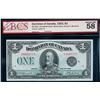 Image 2 : 1923 $1 DC-25o #E6601723-1727. Lot of 5 consecutive numbered notes BCS Choice About Uncirculated-58.