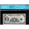 Image 1 : 1935 $2 BC-4 #F833414 French CCCS Very Fine-20