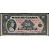 Image 1 : 1935 $20 BC-9b "Small seal" #A168938 Fine or better.