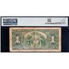 Image 2 : 1937 $1 BC-21b #J/A0002730 PMG Fine-12 - A very scarce prefix.