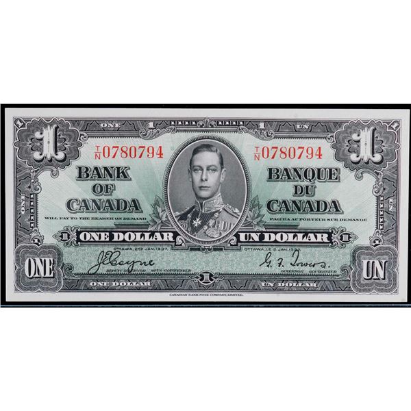 1937 $1 BC-21d #T/N0780794 Legacy Superb Gem Uncirculated-67PPQ.  This is a pristine issue with grea
