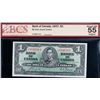 Image 4 : 1937 $1 BC-21d  Lot of 8 consecutive notes, all BCS Choice About Uncirculated-55 Original.