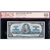 Image 5 : 1937 $5 BC-23b. Lot of 7 consecutive notes BCS Choice Very Fine-35 to About Uncirculated-50