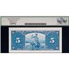 Image 4 : 1937 $5 BC-23c #X/C9142854-856.  Superb Gem Mint State-66PPQ.  Lot of 3 consecutive notes. Better pr