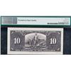 Image 2 : 1937 $10 BC-24a #A/D2419215 PMG Choice About Uncirculated-55EPQ.  A bright example with vibrant colo