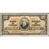Image 1 : 1937 $100 BC-27a Osborne-Towers signatures #AJ0000671, PMG Choice Very Fine-25.  Low serial number.