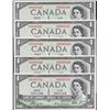 Image 1 : 1954 $1 BC-29a #B/A6680346-0350.  Legacy Gem Uncirculated-65PPQ (1) to Superb Gem Uncirculated-66PPQ