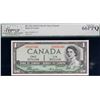 Image 5 : 1954 $1 BC-29a #B/A6680346-0350.  Legacy Gem Uncirculated-65PPQ (1) to Superb Gem Uncirculated-66PPQ