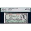 Image 1 : 1954 $1 BC-29b #LA0560457, Legacy Superb Gem Uncirculated-66PPQ.  Devil's face