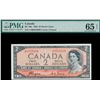 Image 1 : 1954 $2 BC-30a #A/B0552939 PMG Gem Uncirculated-65