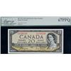 Image 2 : 1954 $20 BC-33a #B/E1750239. Legacy Superb Gem Mint State-67PPQ