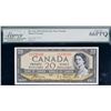 Image 1 : 1954 $20 BC-33a #B/E1750241.  Legacy Superb Gem Mint State-66PPQ