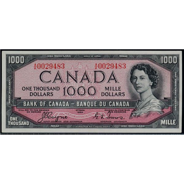 1954 $1000 BC-36 #A/K0029483 Legacy Choice Uncirculated-64.   A superb example of this rare $1000 bi