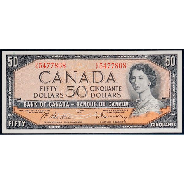 1954 $50 BC-42b #BH5477868, Legacy Superb Gem Uncirculated-66PPQ.