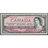 Image 1 : 1954 $1000 BC-44a #A/K00333731 CCCS Uncirculated-60.  Scarce Beattie-Coyne signatures.