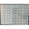 Image 1 : Uncut Sheet; 1986 $5 BC-56e-i #ANU  5 X 8 -BABN- 40 notes Uncirculated