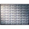 Image 2 : Uncut Sheet; 1989 $10 BC-57c #BEH  5 X 8 -BABN- 40 notes Uncirculated