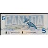 Image 1 : 1986 $5 BC-56a-i "Blue Plate #EOH2941637 Legacy Currency Grading Superb Gem Uncirculated-66PPQ