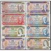 Image 1 : Matched Low Serial Numbered Set; Multi-colour series 1969-1979 - 8 note set! $5 to $100 #0000344, al