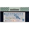 Image 2 : Matched Low Serial Numbered Set; Bird series 1986-1991 $5 to $100 - 7 note set! #0000851, all PCGS g