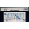 Image 2 : Matched Low Serial Numbered Set; Bird series 1986-1991 $5 to $100 - 7 note set! #0000733, all Legacy