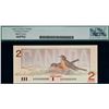 Image 2 : SPECIMEN Set; Bird series1986-1991 $5 to $100 - 6 note set! #0000000, #510, all Legacy graded Choice