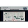 Image 8 : SPECIMEN Set; Bird series1986-1991 $5 to $100 - 6 note set! #0000000, #510, all Legacy graded Choice