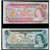 Image 1 : Errors; 1954-1974, Group of 4 notes with cutting errors.  Nice VF to Uncirculated.