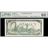 Image 2 : Error; 1967 $1 BC-45a PMG Choice Uncirculated-64EPQ.  "Full Face to Back Offset" A major error! Wort