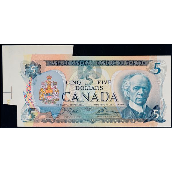 Error; 1986 $5 BC-56b #GNT1201929 Legacy Currency Grading Superb Gem Uncirculated-66PPQ "Major Cutti