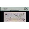 Image 3 : Error; 1989 $10 BC-57a #ATW90779681  Legacy Currency Grading Choice Choice About Uncirculated-58 "Pa