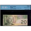 Image 3 : Error; 2004 $20 #AZW0316969 CCCS Choice Very Fine-30.  Missing Hologram Strip.