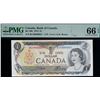 Image 2 : Low Numbers; 1973 $1 BC-46b #BCH0000051 to 0000055. All 5 notes PMG Superb Gem Uncirculated-66PPQ to