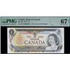 Image 4 : Low Numbers; 1973 $1 BC-46b #BCH0000051 to 0000055. All 5 notes PMG Superb Gem Uncirculated-66PPQ to