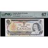 Image 2 : Low Numbers; 1973 $1 BC-46b #BCH0000056 to 0000060. All 5 notes PMG Superb Gem Uncirculated-67PPQ.