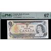 Image 2 : Low Numbers; 1973 $1 BC-46b #BCH0000066 to 0000070. All 5 notes PMG Superb Gem Uncirculated-67PPQ.