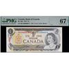 Image 3 : Low Numbers; 1973 $1 BC-46b #BCH0000076 to 0000080.  All 5 notes PMG Superb Gem Uncirculated-67PPQ.